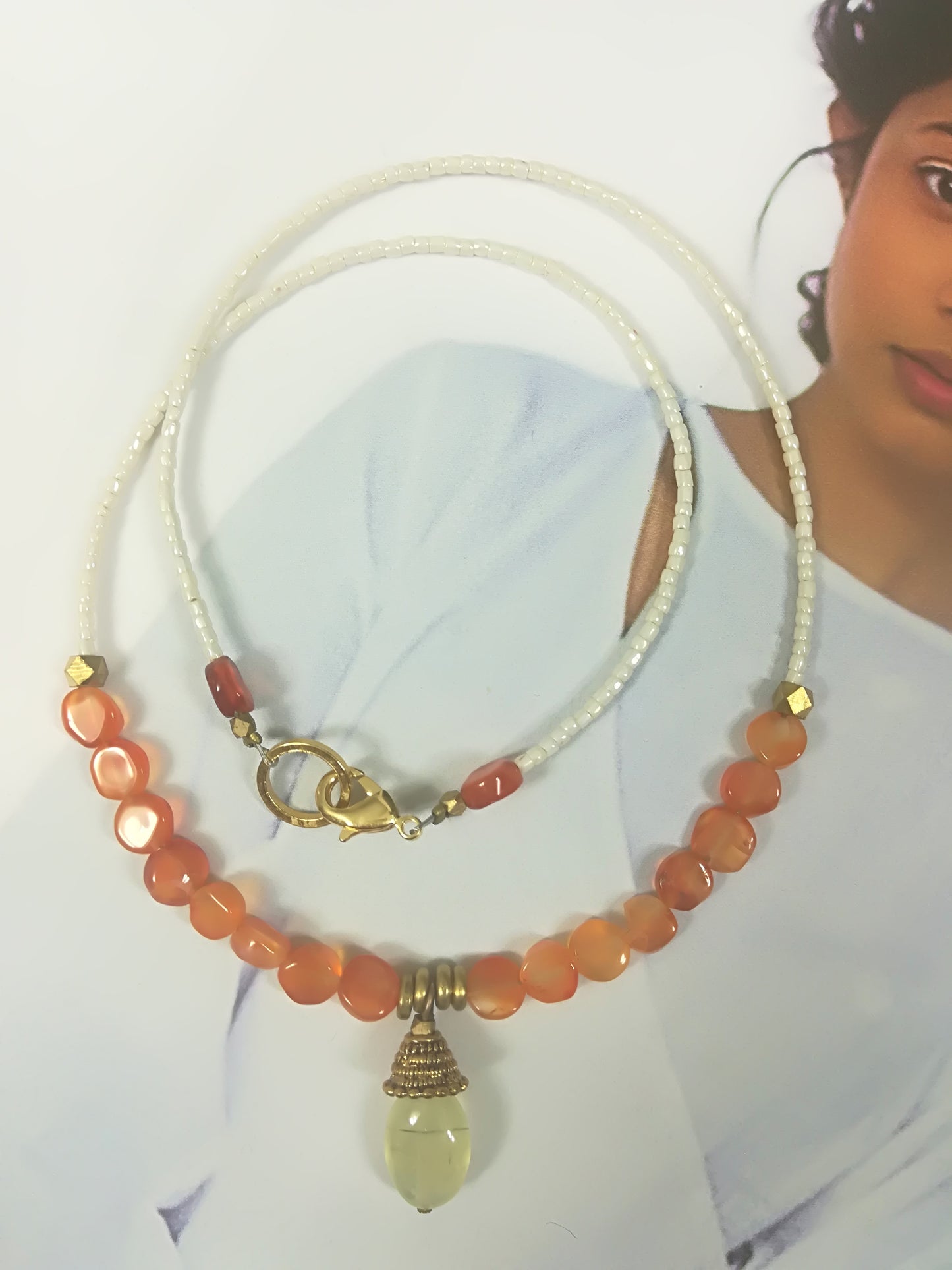 Ketting Hanger Calciet