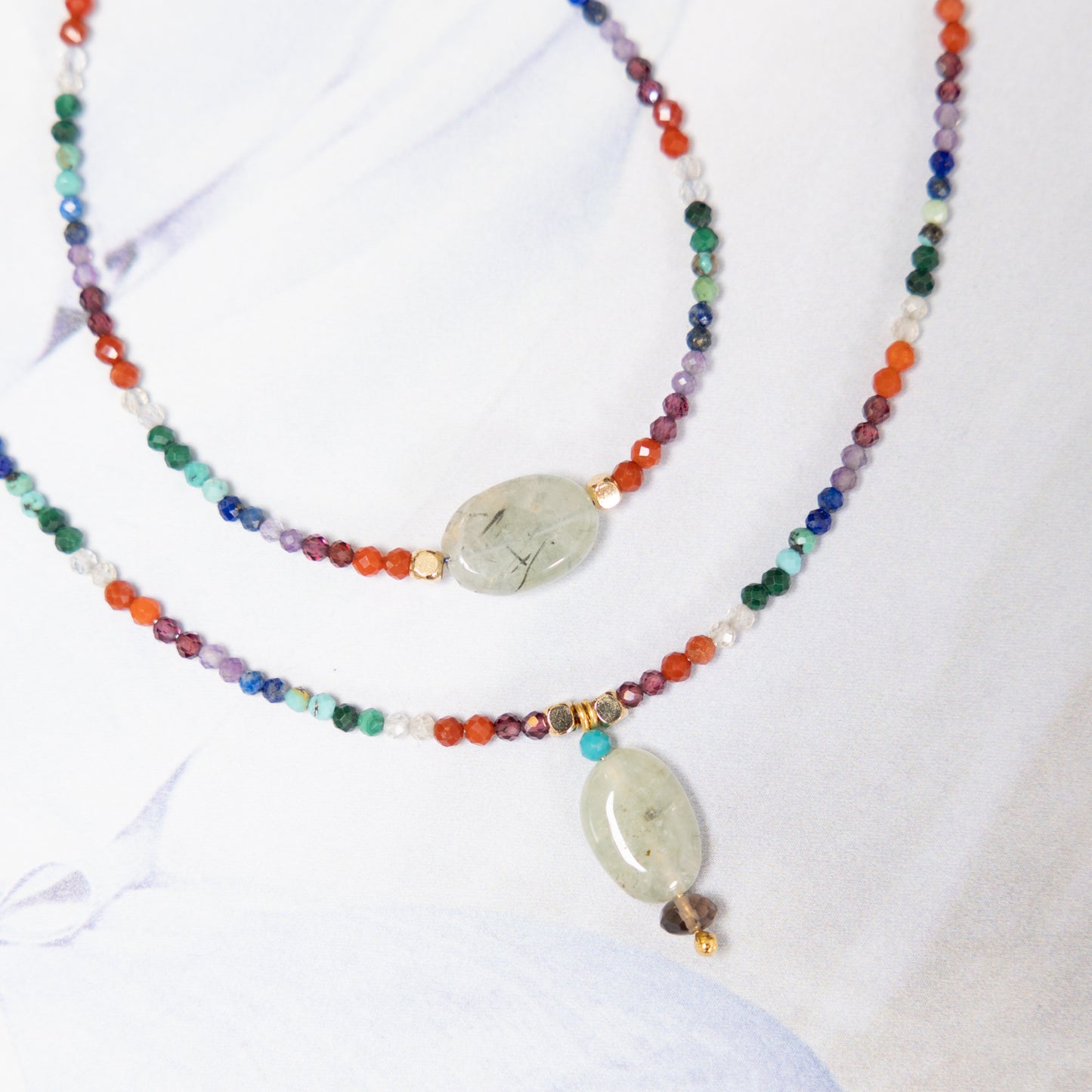 Chakra Ketting + Armband