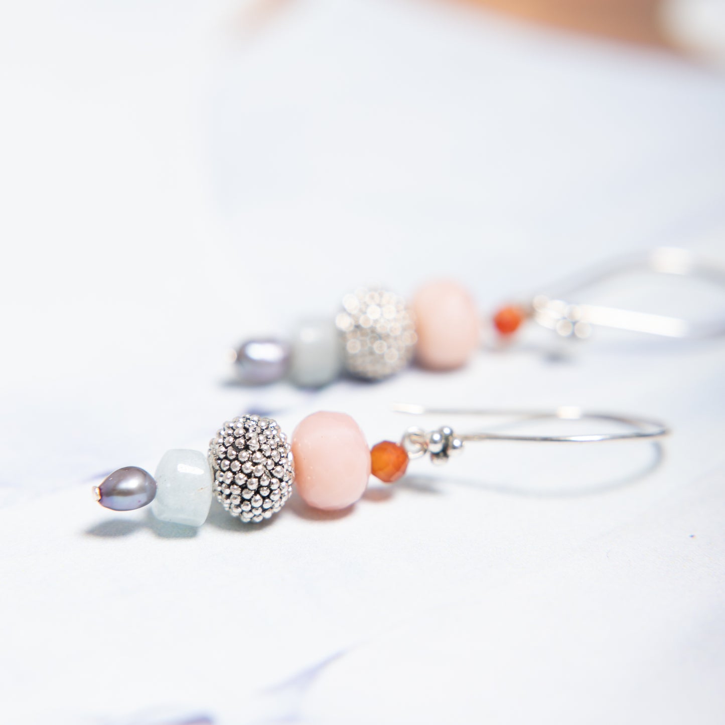 Hanger met Calciet en Zilver