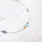 Ketting met pareltjes Multicolor
