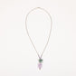 Lange ketting Amethist Turquoise
