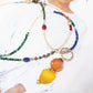 Ketting Lang met Carneool Agaat Hanger