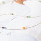 Lange ketting met parels