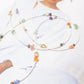 Lange ketting met parels