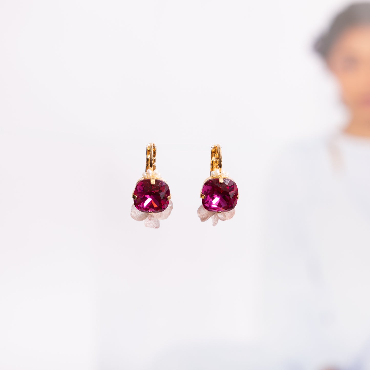 Classic Fantasy Bohemian Fuchsia Rozenkwarts