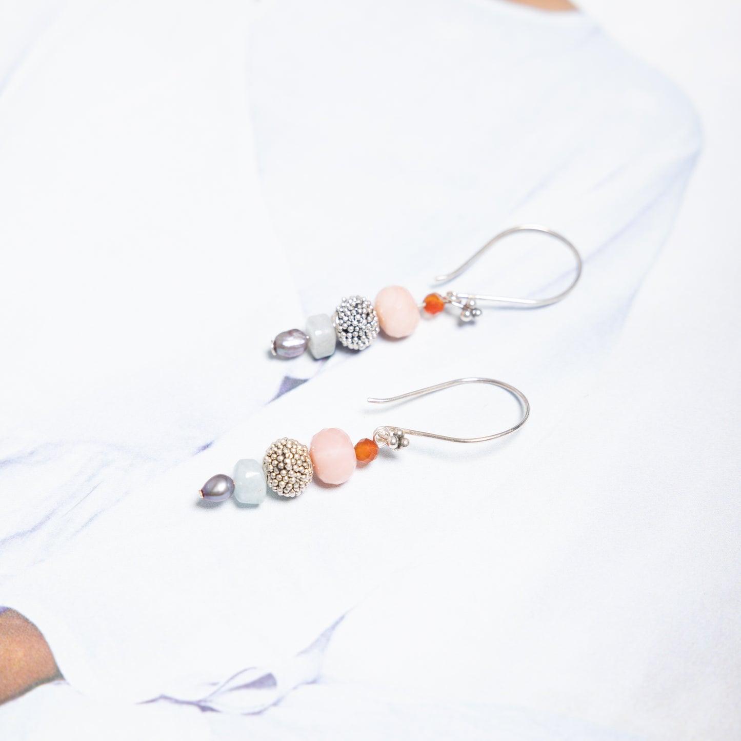 Hanger met Calciet en Zilver