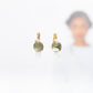 Classic Royal Vintage Iced Green Crystal Drop